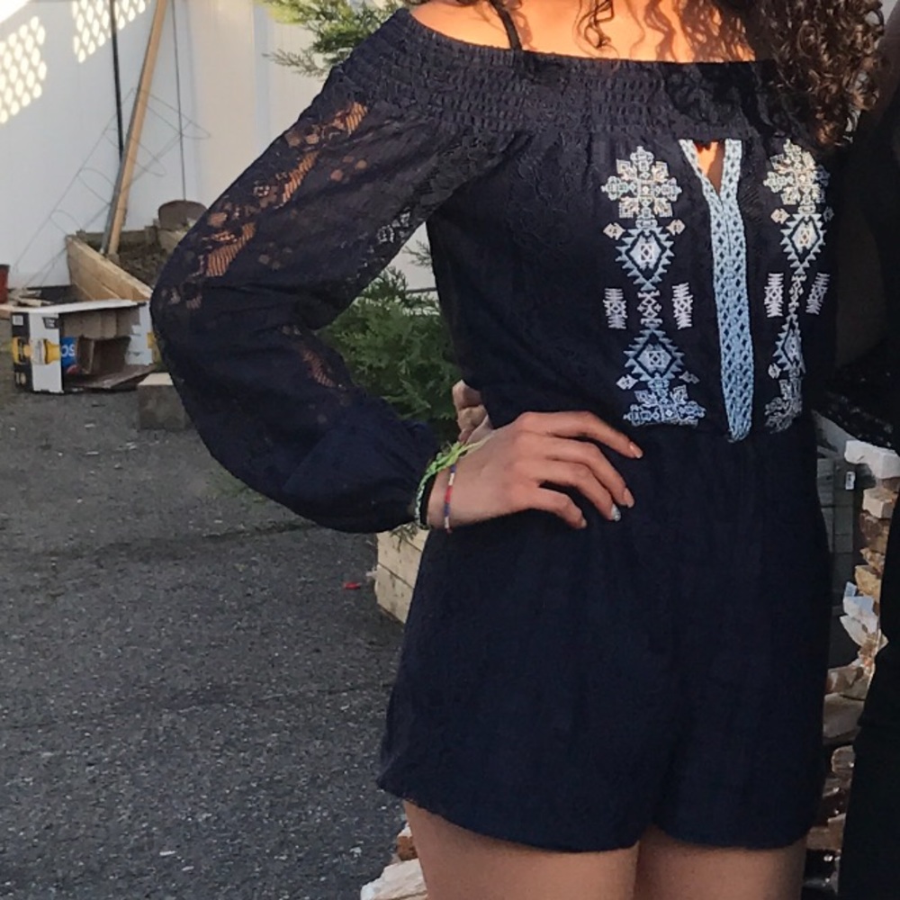 Lace Romper